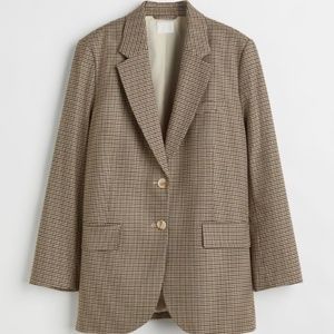 H&M Oversized Single-breasted Jacket Blazer